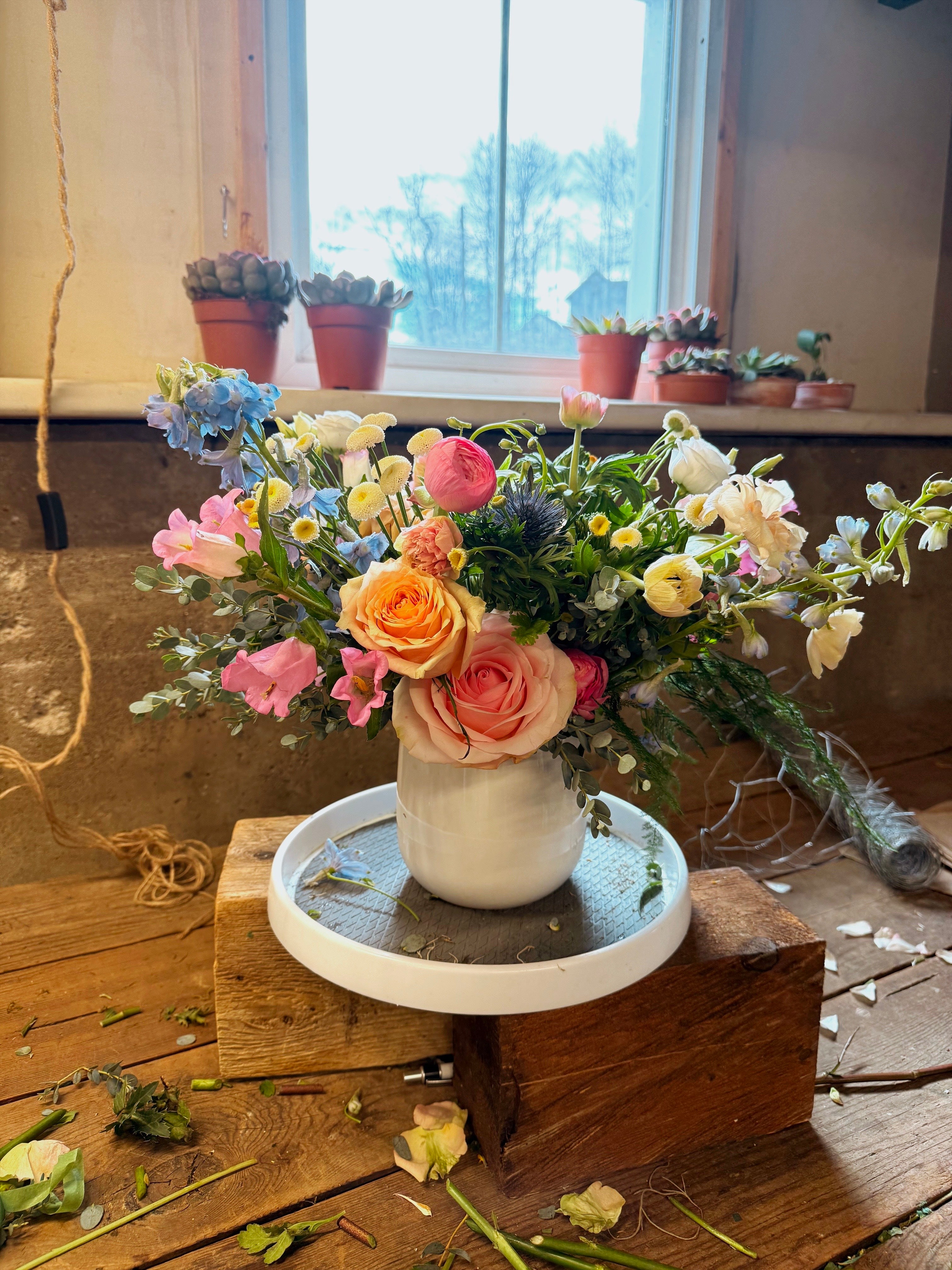 Vibrant Garden's- Designers Choice with Seasonal Color Pops