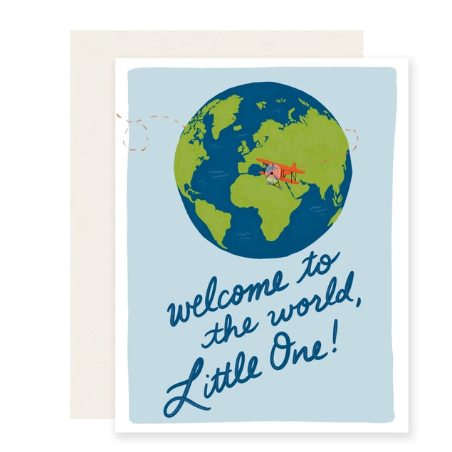 Baby Card: Welcome to the World