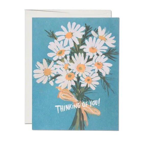 Just Because Card: Vintage Daisy