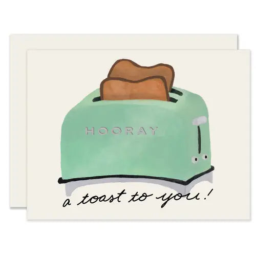 Congrats Card: A Toast To You
