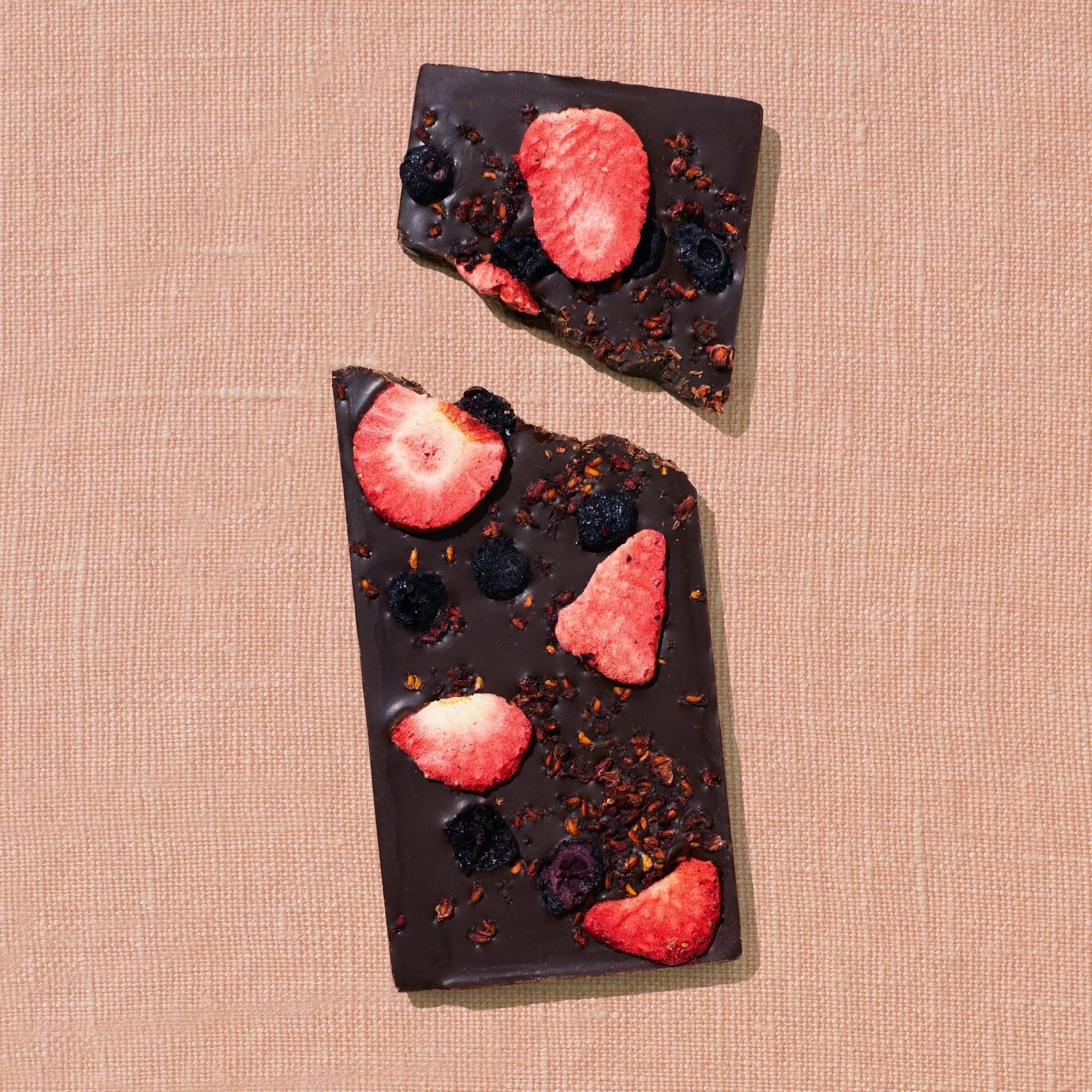 Mixed Berry Date- Sweetened Dark Chocolate