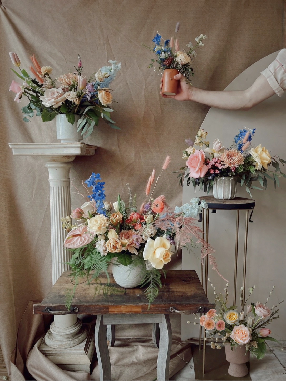 Gentle Garden's- Designer's Choice in Soft Spring Medleys