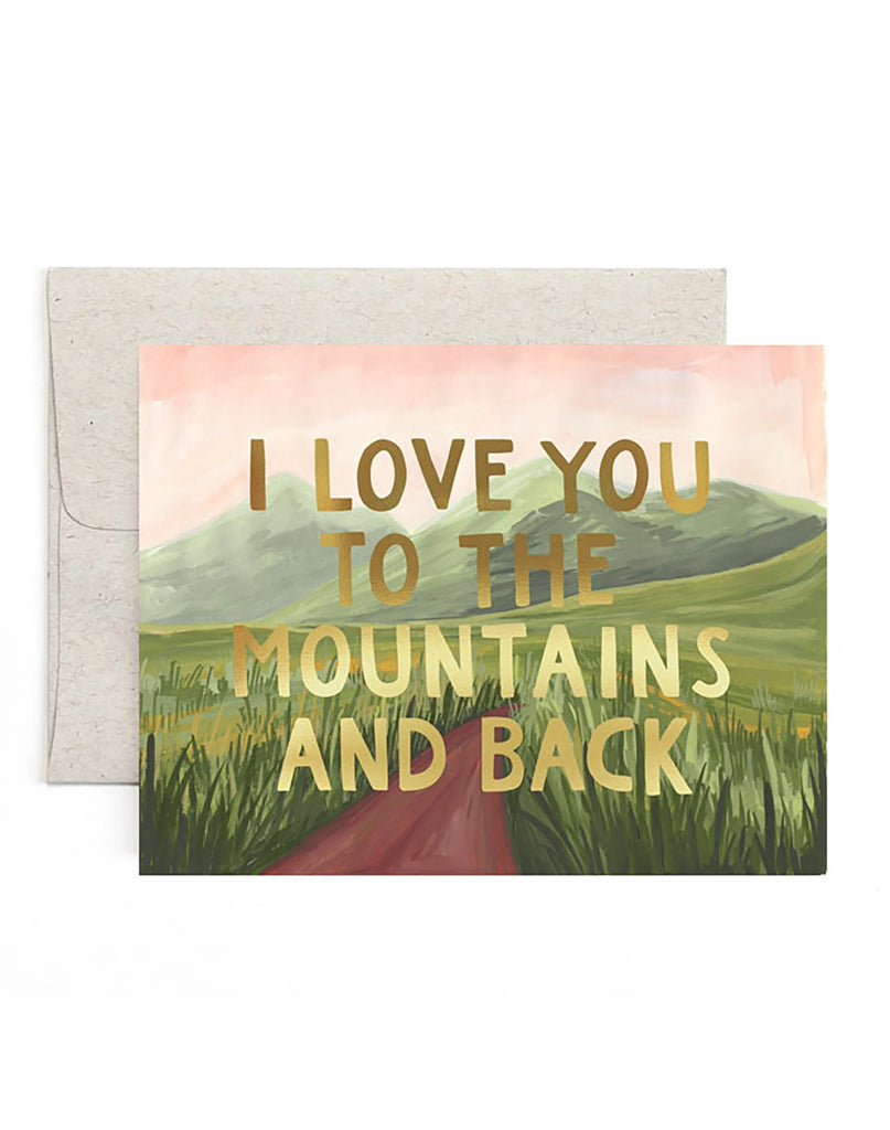 Love Card: Mountains And Back
