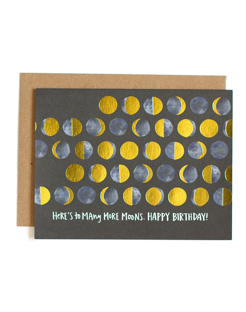 Birthday Card: Many Moons