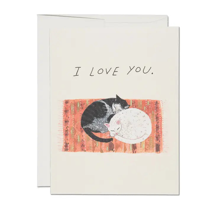 Love Card: Cat Cuddle