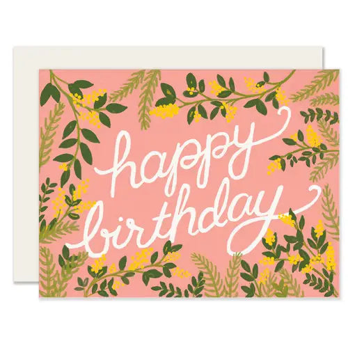 Birthday Card: Botanical Birthday