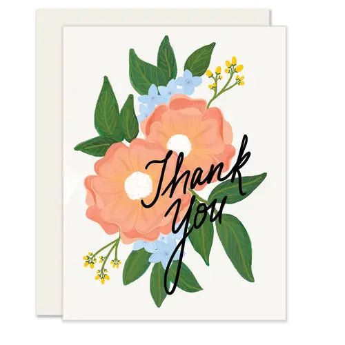 Thank You Card: Floral Thank You