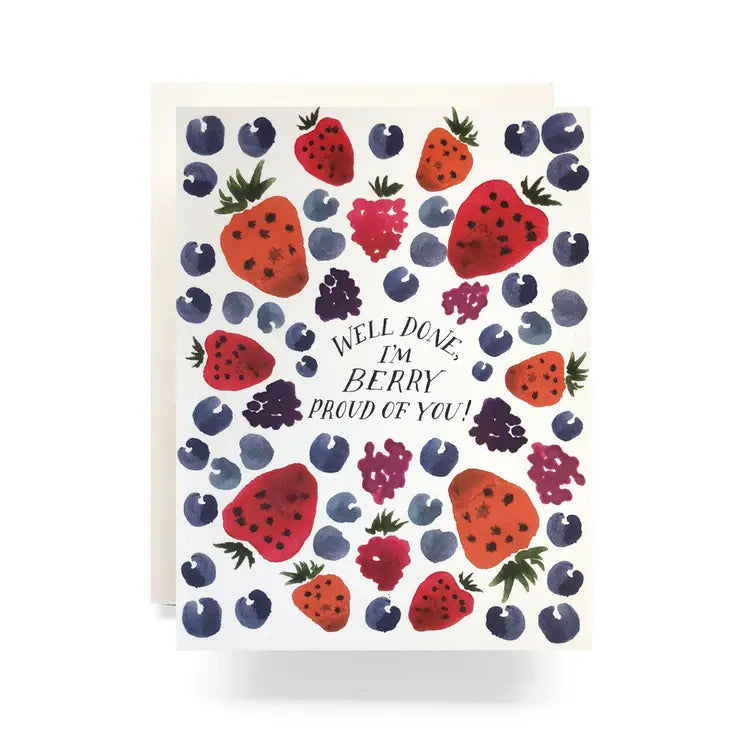 Just Because Card: Berry Proud