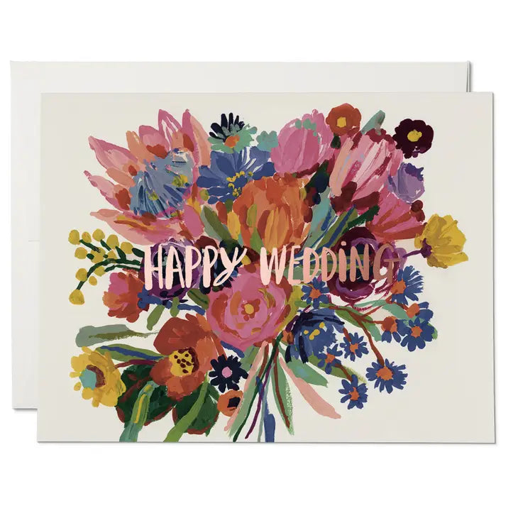 Wedding Card: Happy Wedding