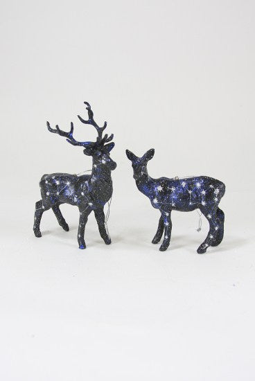 Night Sky Deer Ornament