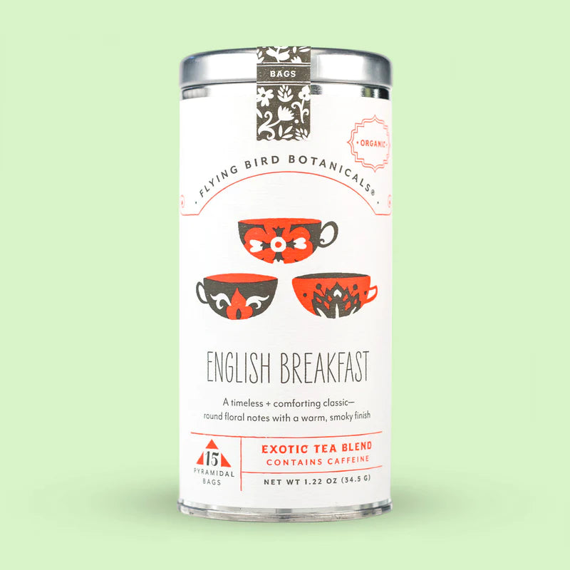 English Breakfast Tea- 15 Bag Tin