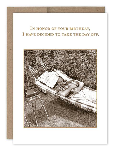 Birthday: In Honor Of Your Birthday