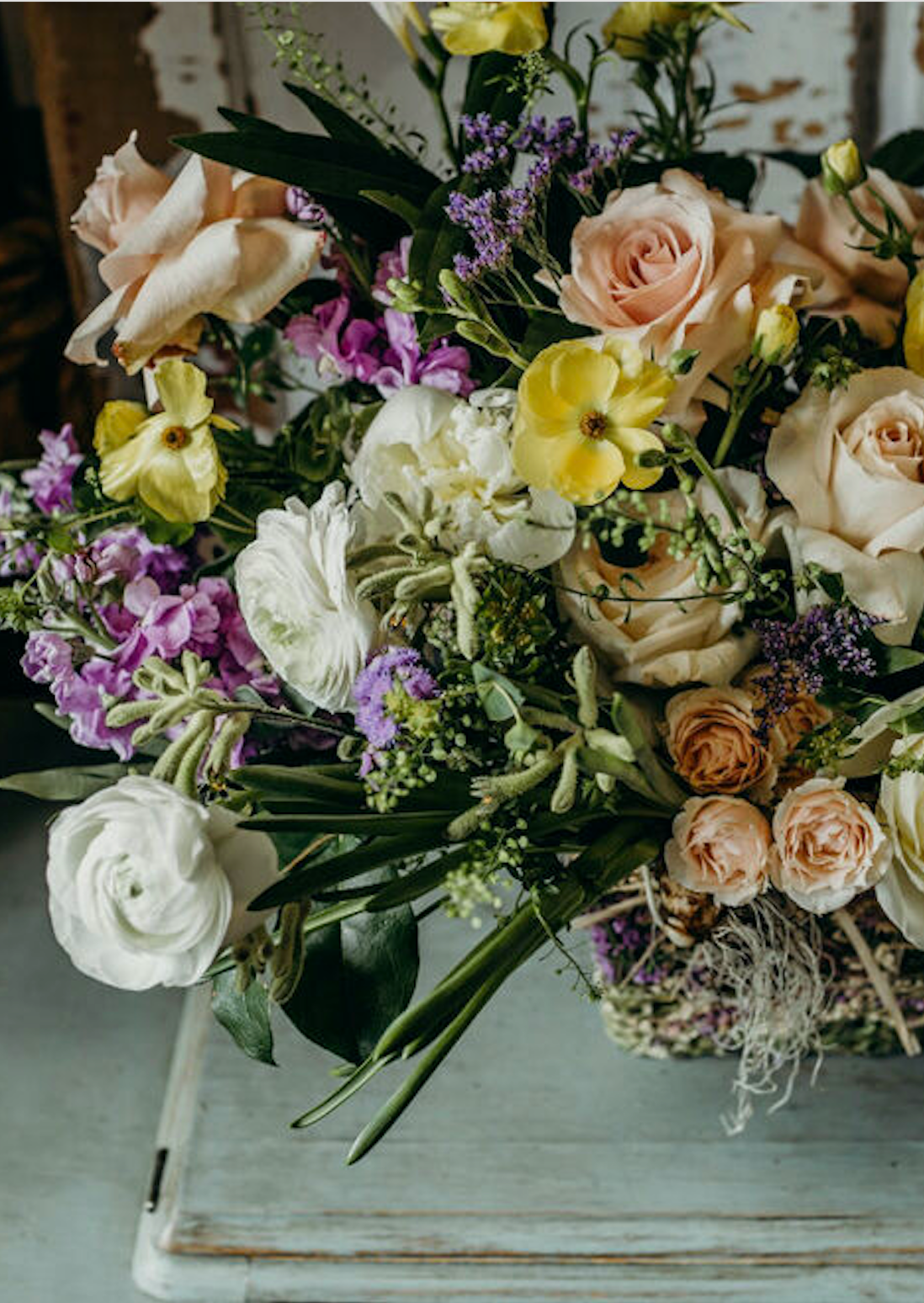 Every Bunny Loves Flowers- Easter Arrangement